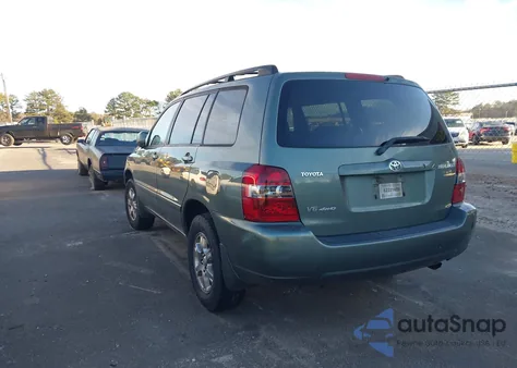 2005 Toyota Highlander V6 from USA, damaged, VIN JTEEP21A450132170